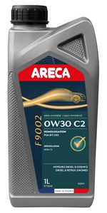 Масло ARECA F 9002 0W30 C2 PSA (Peugeot Citroen) 1л.