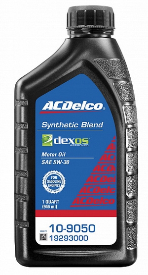 Объем 0,946л. AC DELCO Dexos 1 Synthetic Blend SAE 5W-30 - 19293000 - Автомобильные жидкости. Розница и оптом, масла и антифризы - KarPar Артикул: 19293000. PATRIOT.
