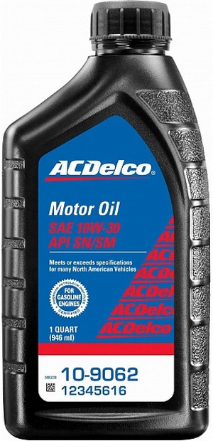 Объем 0,946л. AC DELCO Motor Oil SAE 10W-30 - 12345616 - Автомобильные жидкости. Розница и оптом, масла и антифризы - KarPar Артикул: 12345616. PATRIOT.