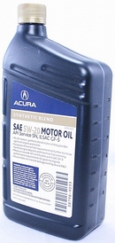 Объем 0,946л. ACURA Synthetic Blend 5W-20 SN - 08798-9033