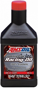 Объем 0,946л. AMSOIL Dominator Synthetic Racing Oil 10W-30 - RD30QT