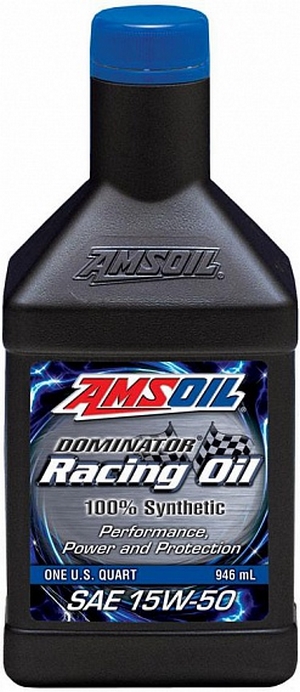 Объем 0,946л. AMSOIL Dominator Synthetic Racing Oil 15W-50 - RD50QT - Автомобильные жидкости. Розница и оптом, масла и антифризы - KarPar Артикул: RD50QT. PATRIOT.