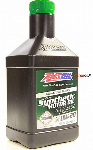 Объем 0,946л. AMSOIL Signature Series Synthetic Motor Oil 0W-20 - ASMQT - Автомобильные жидкости. Розница и оптом, масла и антифризы - KarPar Артикул: ASMQT. PATRIOT.