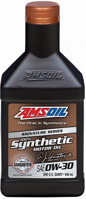 Объем 0,946л. AMSOIL Signature Series Synthetic Motor Oil 0W-30 - AZOQT - Автомобильные жидкости, масла и антифризы - KarPar Артикул: AZOQT. PATRIOT.