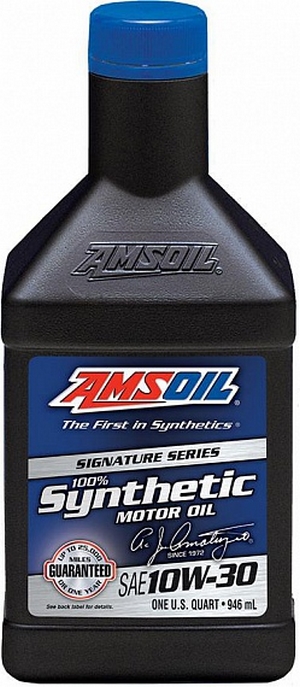 Объем 0,946л. AMSOIL Signature Series Synthetic Motor Oil 10W-30 - ATMQT - Автомобильные жидкости. Розница и оптом, масла и антифризы - KarPar Артикул: ATMQT. PATRIOT.