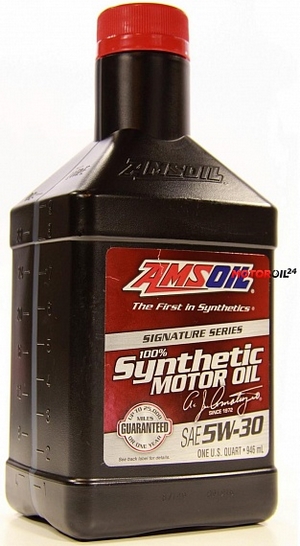 Объем 0,946л. AMSOIL Signature Series Synthetic Motor Oil 5W-30 - ASLQT - Автомобильные жидкости. Розница и оптом, масла и антифризы - KarPar Артикул: ASLQT. PATRIOT.