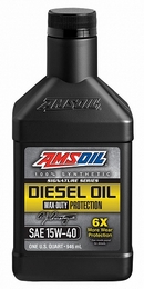 Объем 0,946л. AMSOIL SS Max-Duty Synthetic Diesel Oil 15W-40 - DMEQT