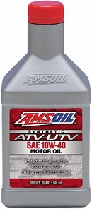 Объем 0,946л. AMSOIL Synthetic ATV/UTV Motor Oil 10W-40 - AUV40QT