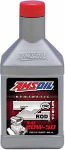 Объем 0,946л. AMSOIL Z-Rod Synthetic Motor Oil 20W-50 - ZRFQT