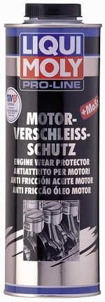 Антифрикционная присадка с дисульфидом молибдена в моторное масло LIQUI MOLY Pro-Line Motor-Verschleiss-Schutz - 5197 Объем 1л.