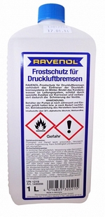 Антифриз для пневматических тормозов RAVENOL Frostschutz fur Druckluftbremsen - 1430208-001-01-000 Объем 1л.