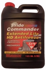 Антифриз готовый красный PRIDE Commander Extended Life HD Antifreeze - 6PHD51 Объем 3,785л.