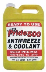 Антифриз готовый зеленый PRIDE 500 Antifreeze & Coolant 50/50 Premix - 6P500 Объем 3,785л.