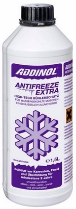 Антифриз концентрат ADDINOL Antifreeze Extra - 4014766072320 Объем 1,5л.