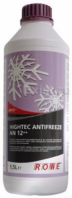 Антифриз концентрат фиолетовый ROWE Hightec Antefreeze AN G12 ++ - 21033-0015-03 Объем 1,5л.