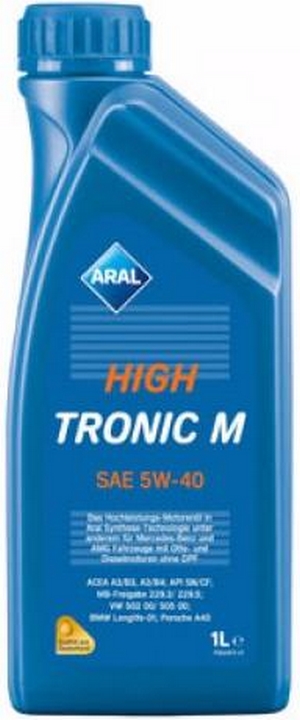 Объем 1л. ARAL HighTronic M 5W-40 - 150B6A - Автомобильные жидкости. Розница и оптом, масла и антифризы - KarPar Артикул: 150B6A. PATRIOT.