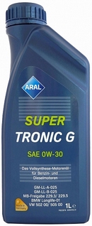 Объем 1л. ARAL SuperTronic G 0W-30 - 14F840