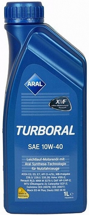 Объем 1л. ARAL Turboral 10W-40 - 15569A - Автомобильные жидкости. Розница и оптом, масла и антифризы - KarPar Артикул: 15569A. PATRIOT.