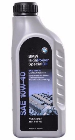 Объем 1л. BMW High Power Special Oil 10W-40 - 83219407782 - Автомобильные жидкости. Розница и оптом, масла и антифризы - KarPar Артикул: 83219407782. PATRIOT.
