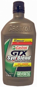 Объем 0,946л. CASTROL GTX SynBlend 10W-30 - 079191063637