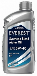 Объем 1л. EVEREST Synthetic Blend 5W-40 - FP54000EV01LSB