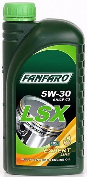 Объем 1л. FANFARO LSX 5W-30 - 16990 - Автомобильные жидкости. Розница и оптом, масла и антифризы - KarPar Артикул: 16990. PATRIOT.