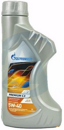 Объем 1л. GAZPROMNEFT Premium C3 5W-40 - 253142232