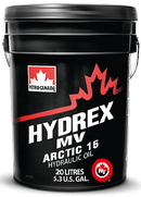 Объем 20л. Гидравлическое масло PETRO-CANADA Hydrex MV Arctic 15 - HDXAR15P20
