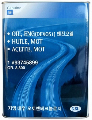 Объем 3,8л. GM Dexos1 5W-30 - 93745899 - Автомобильные жидкости. Розница и оптом, масла и антифризы - KarPar Артикул: 93745899. PATRIOT.