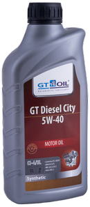 Объем 1л. GT-OIL GT Diesel City 5W-40 - 8809059408261