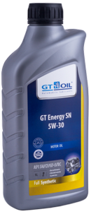 Объем 1л. GT-OIL GT Energy SN 5W-30 - 8809059407240