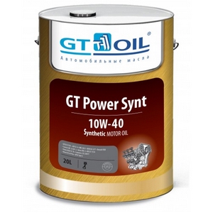 Объем 20л. GT-OIL GT Power Synt 10W-40 - 8809059408032 - Автомобильные жидкости. Розница и оптом, масла и антифризы - KarPar Артикул: 8809059408032. PATRIOT.