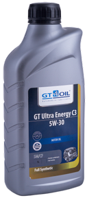 Объем 1л. GT-OIL GT Ultra Energy C3 5W-30 - 8809059407929