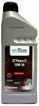 Объем 1л. GT-OIL Power CI 10W-30 - 8809059407899