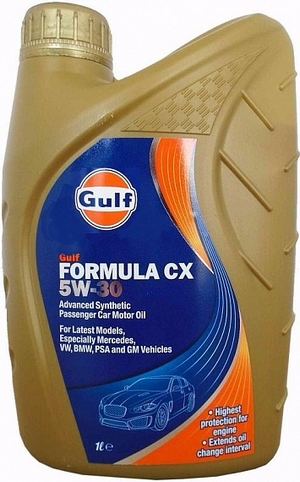 Объем 1л. GULF Formula CX 5W-30 - 130803401756 - Автомобильные жидкости. Розница и оптом, масла и антифризы - KarPar Артикул: 130803401756. PATRIOT.