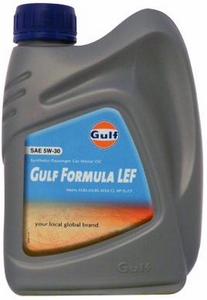 Объем 1л. GULF Formula LEF 5W-30 - 120707GU01 - Автомобильные жидкости. Розница и оптом, масла и антифризы - KarPar Артикул: 120707GU01. PATRIOT.