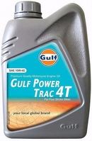 Объем 1л. GULF Power Trac 4T 10W-40 - 129807GU01