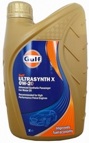 Объем 1л. GULF Ultrasynth X 0W-20 - 130807601756