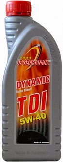 Объем 1л. JB GERMAN OIL Dynamic TDI 5W-40 - 4027311001317