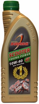 Объем 1л. JB GERMAN OIL Scooter Young Power 4T 10W-40 - 315-241