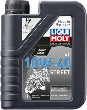 Объем 1л. LIQUI MOLY Motorbike 4T Street 10W-40 - 7609 - Автомобильные жидкости. Розница и оптом, масла и антифризы - KarPar Артикул: 7609. PATRIOT.