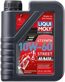 Объем 1л. LIQUI MOLY Motorbike 4T Synth Street Race 10W-60 - 1525