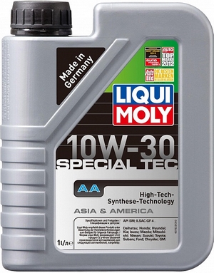 Объем 1л. LIQUI MOLY Special Tec AA 10W-30 - 7523 - Автомобильные жидкости. Розница и оптом, масла и антифризы - KarPar Артикул: 7523. PATRIOT.