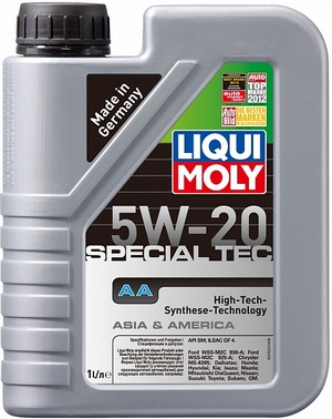 Объем 1л. LIQUI MOLY Special Tec AA 5W-20 - 7620 - Автомобильные жидкости, масла и антифризы - KarPar Артикул: 7620. PATRIOT.