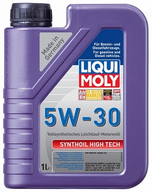 Объем 1л. LIQUI MOLY Synthoil High Tech 5W-30 - 9075 - Автомобильные жидкости. Розница и оптом, масла и антифризы - KarPar Артикул: 9075. PATRIOT.