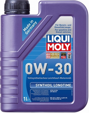 Объем 1л. LIQUI MOLY Synthoil Longtime 0W-30 - 8976 - Автомобильные жидкости. Розница и оптом, масла и антифризы - KarPar Артикул: 8976. PATRIOT.