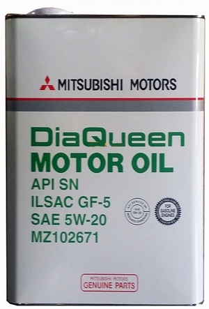Объем 4л. MITSUBISHI DiaQueen 5W-20 - MZ102671 - Автомобильные жидкости. Розница и оптом, масла и антифризы - KarPar Артикул: MZ102671. PATRIOT.
