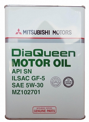 Объем 4л. MITSUBISHI DiaQueen 5W-30 - MZ102701 - Автомобильные жидкости. Розница и оптом, масла и антифризы - KarPar Артикул: MZ102701. PATRIOT.