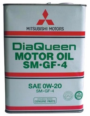 Объем 4л. MITSUBISHI DiaQueen SAE 0W-30 SM GF-4 - 3013610 - Автомобильные жидкости. Розница и оптом, масла и антифризы - KarPar Артикул: 3013610. PATRIOT.