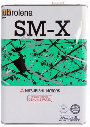 Объем 4л. MITSUBISHI Lube Rolen SM-Х 5W-30 - MZ102565 - Автомобильные жидкости. Розница и оптом, масла и антифризы - KarPar Артикул: MZ102565. PATRIOT.